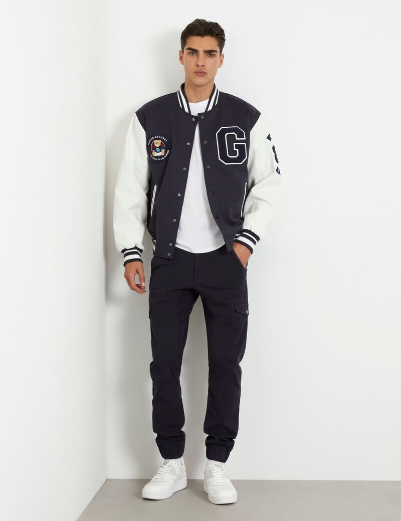 Patch Bomber Jacket