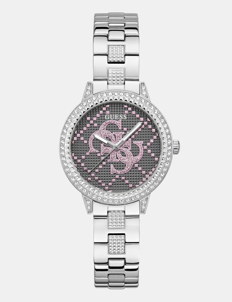 Ladies Silver Tone Analog Watch