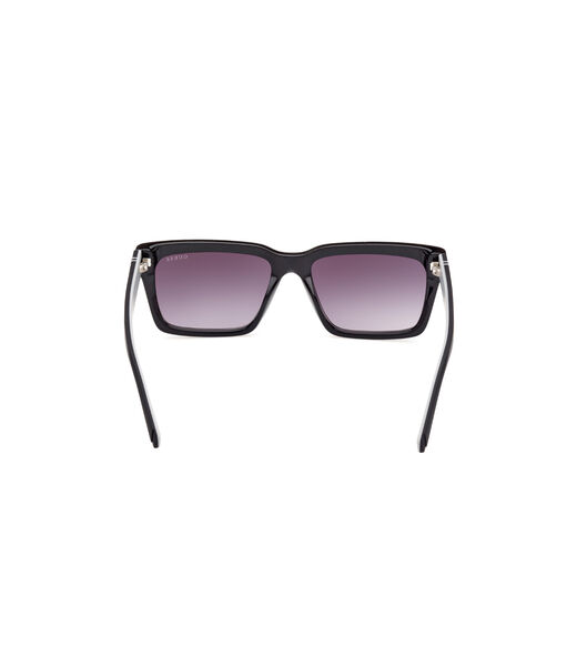 Injected Sun Glasses M Shiny Black Gradient Smoke