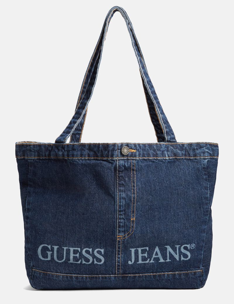 Denim tote bag