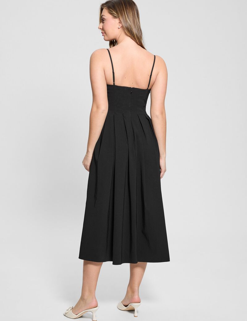 Stretch midi dress