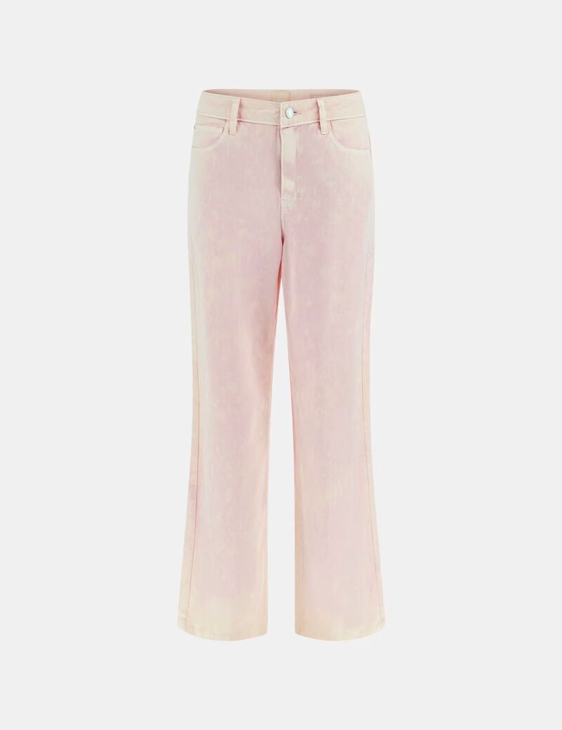 Bellflower wide-leg twill pants