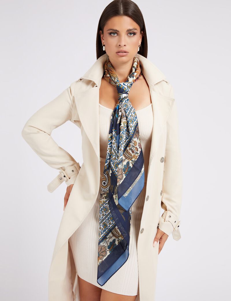 Paisley Print Scarf
