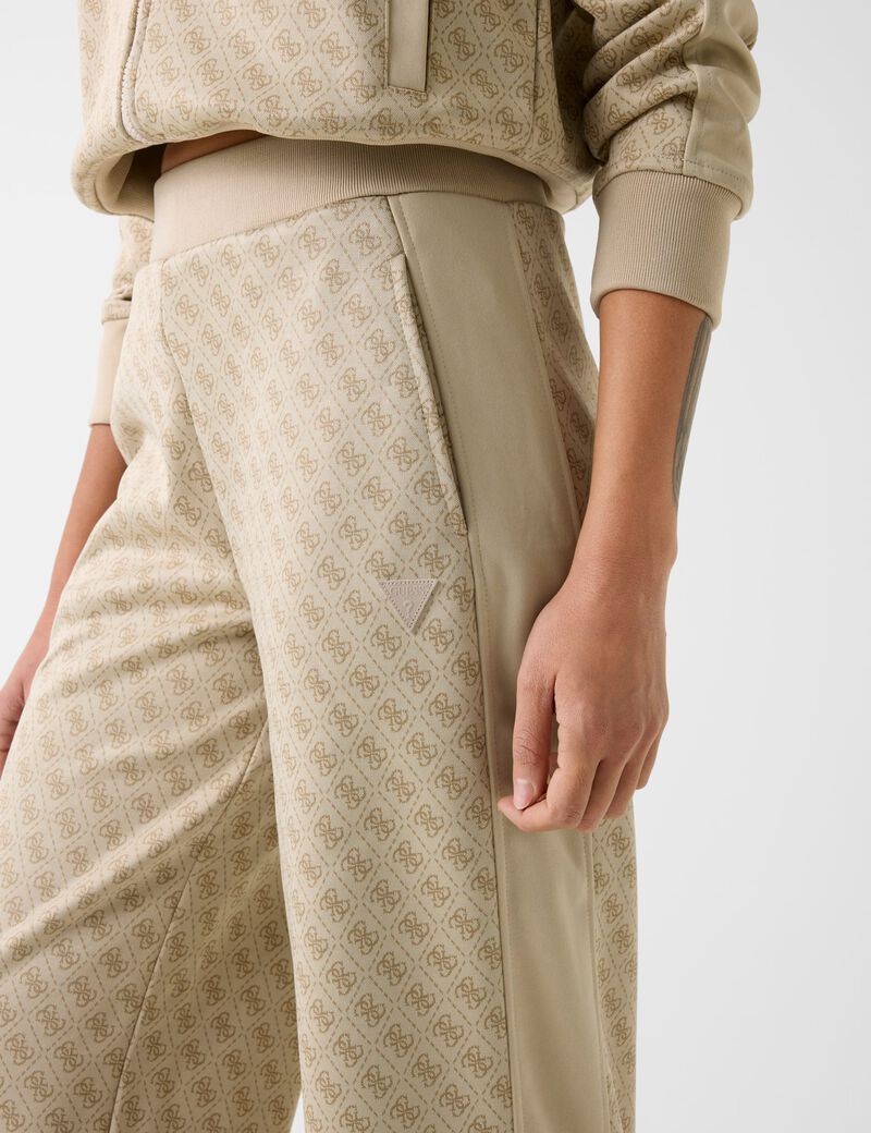 Logo Wide-leg pants