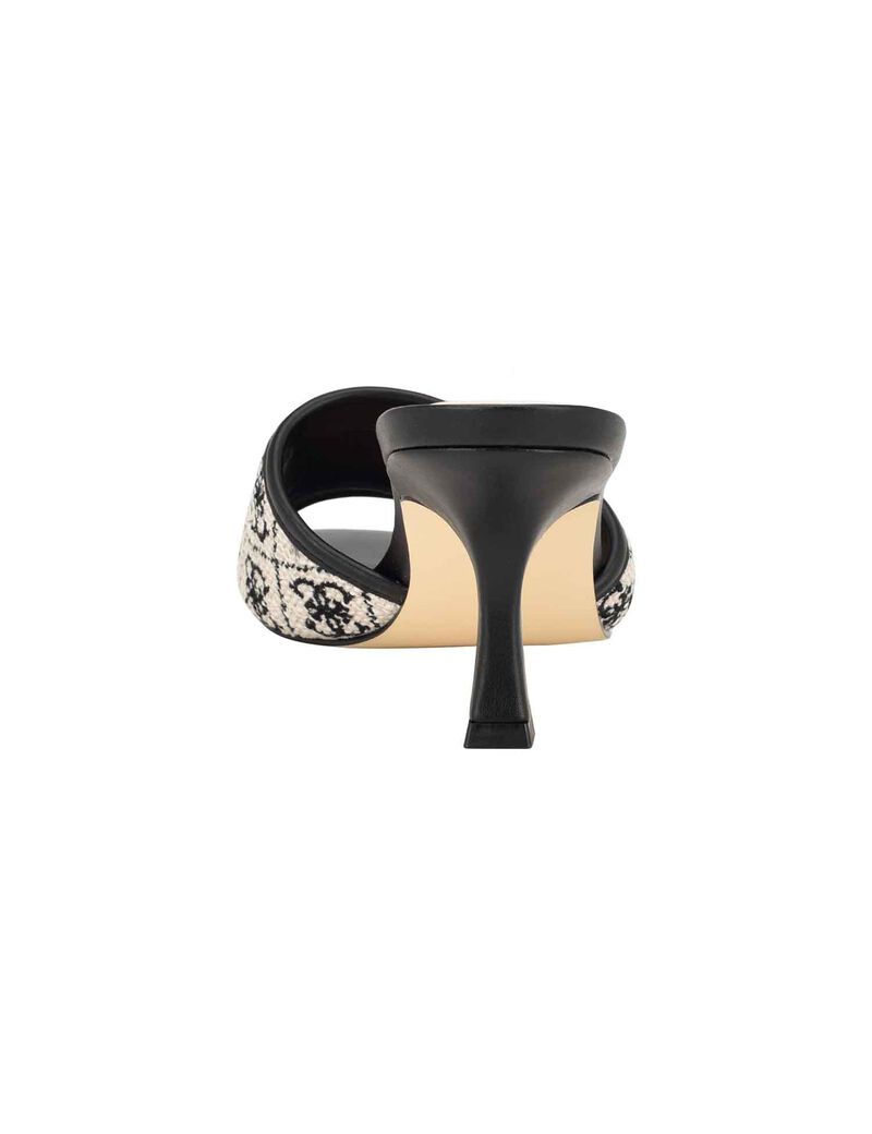 Logo Heel Sandals