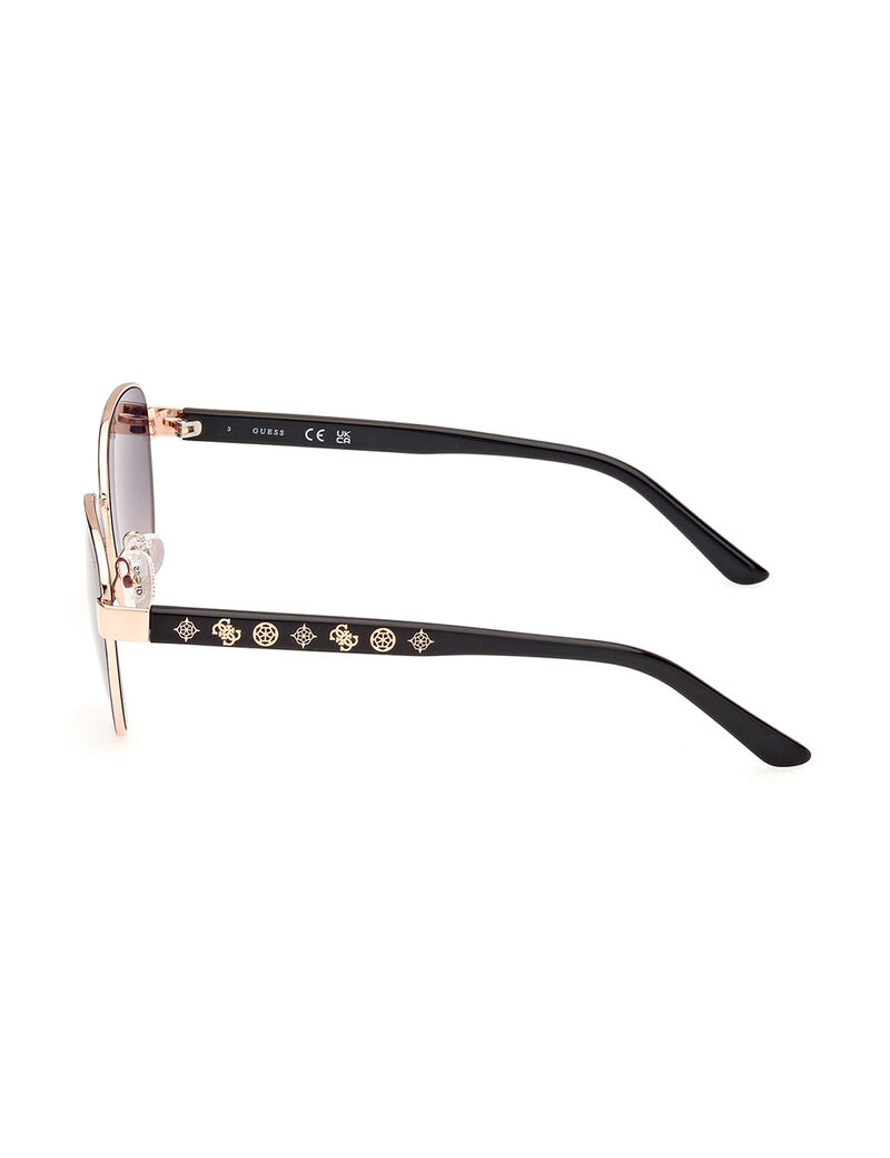 Round Full Rim Sunglasses