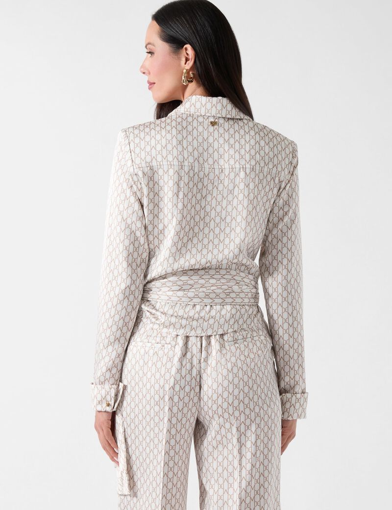 Marciano wrap-up blouse