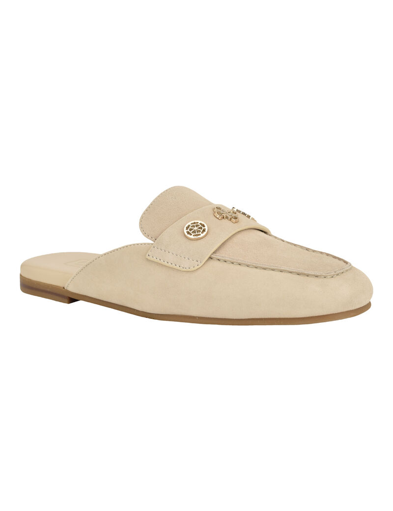 Aydeen Slip-on Backless Loafer Mule Flat