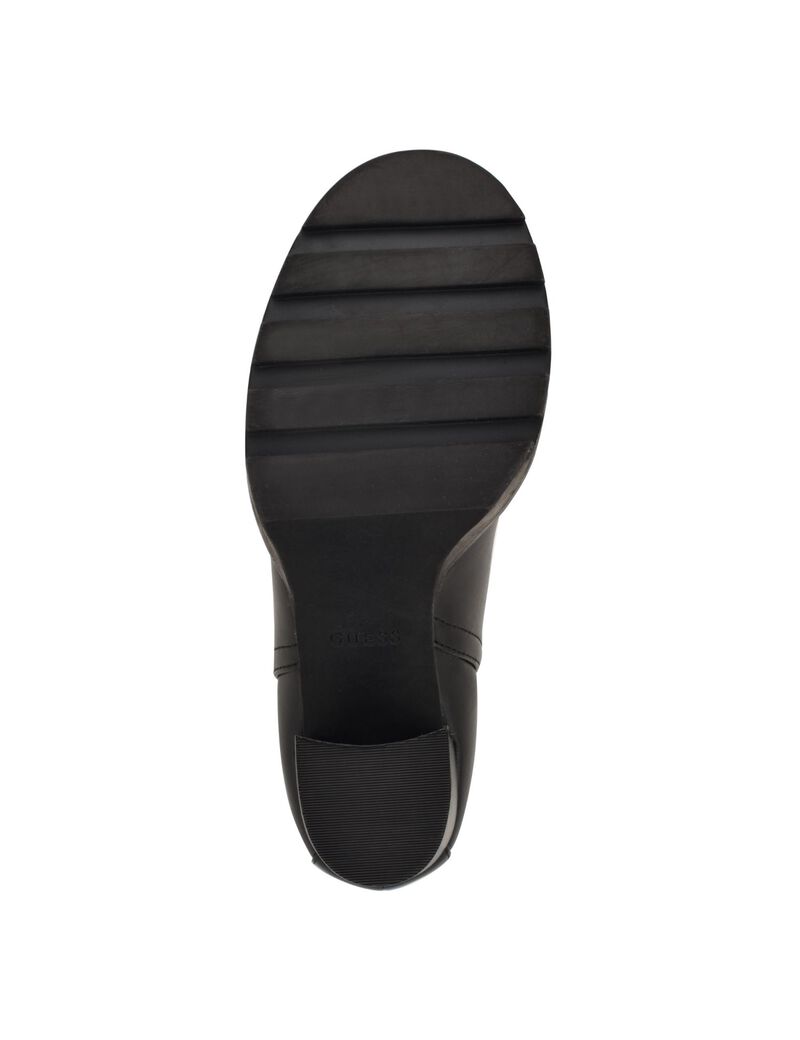 Nealle black slide boots