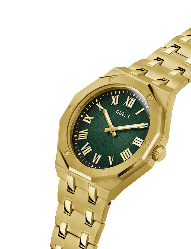 Gold Tone Analog Watch