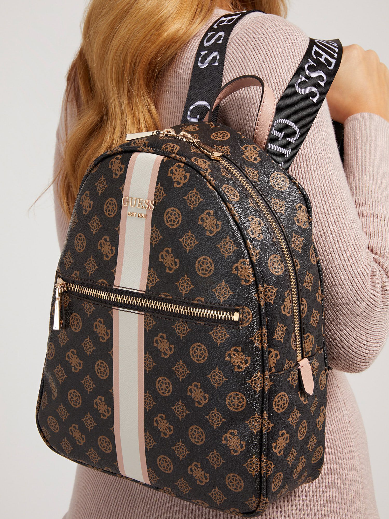 Women's backpack guess hot sale
