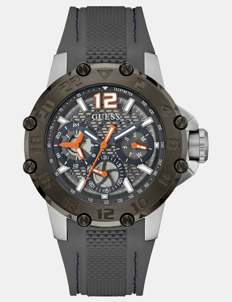 Silicone multi-function watch