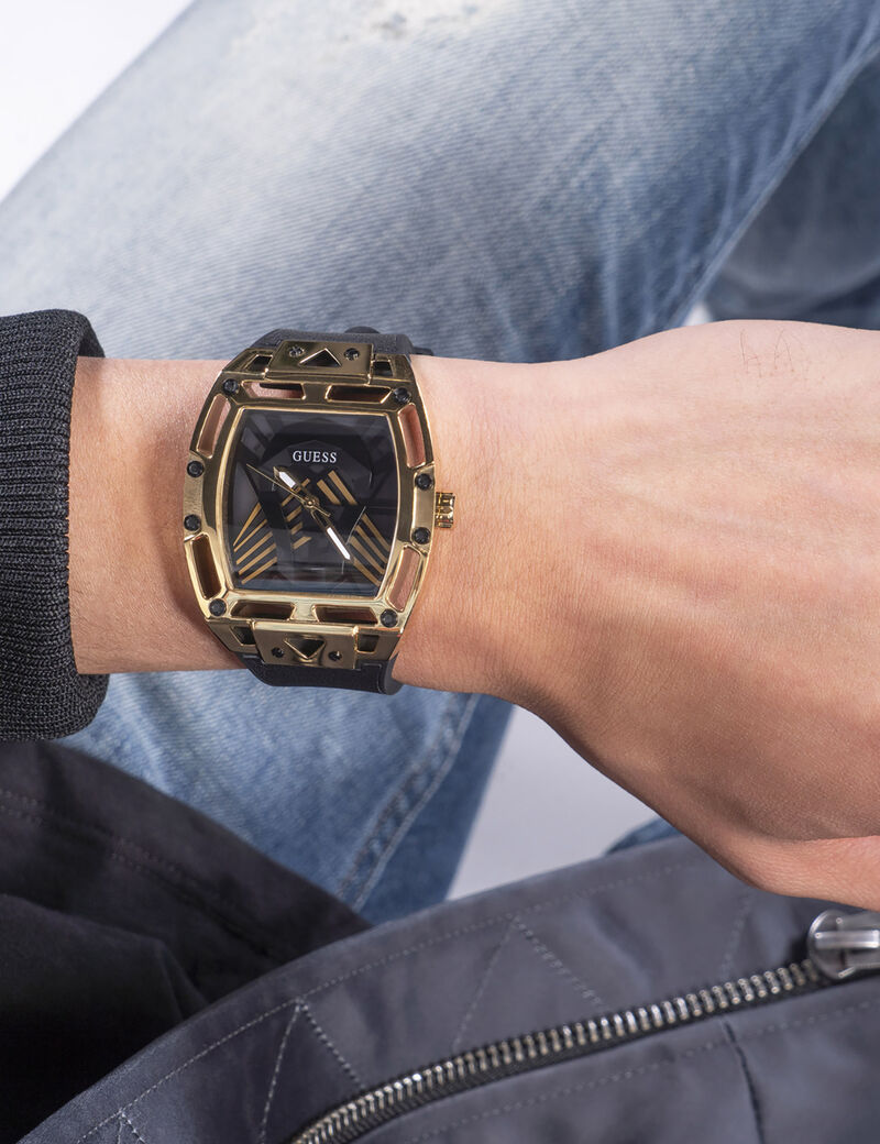 Two-Tone Analog Watch