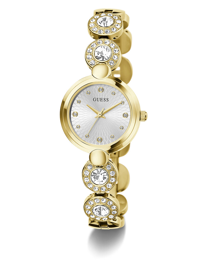 Ladies Gold Tone Analog Watch
