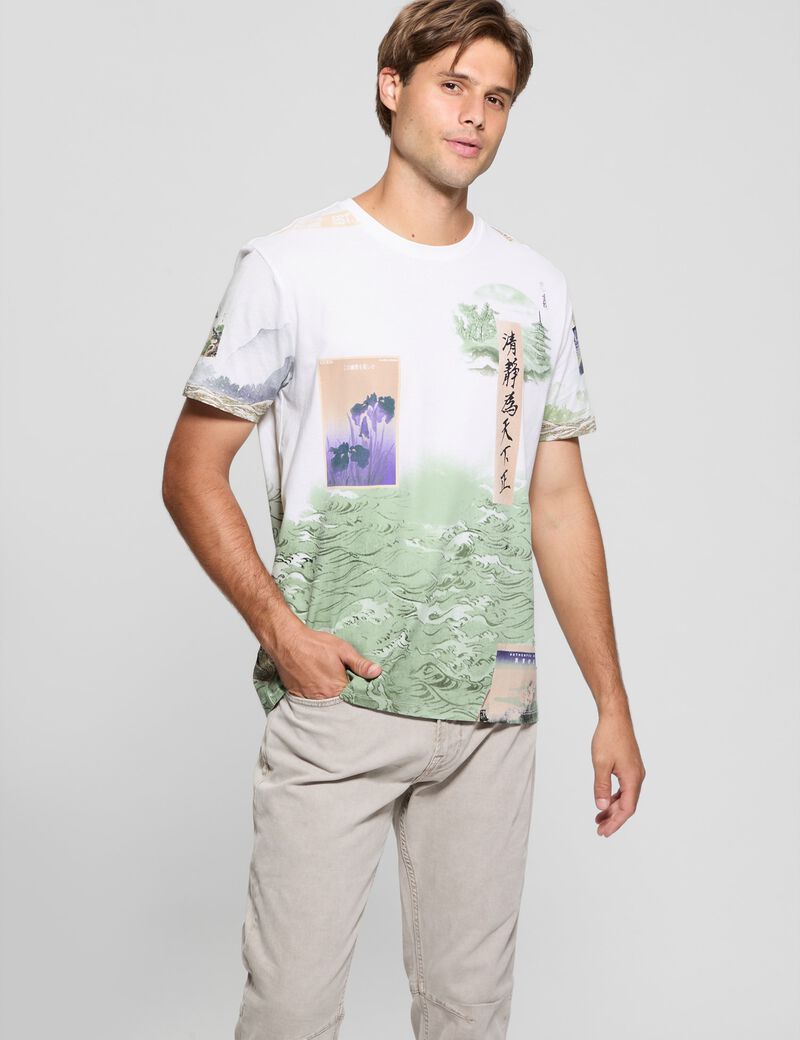 All over printed T-shirt