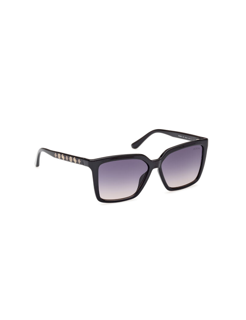 guess injected sun glasses f greyother gradient smoke