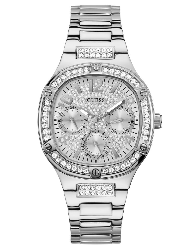 Silver Tone Multi-function Watch