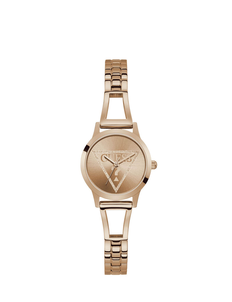 Rose Gold Logo Watch