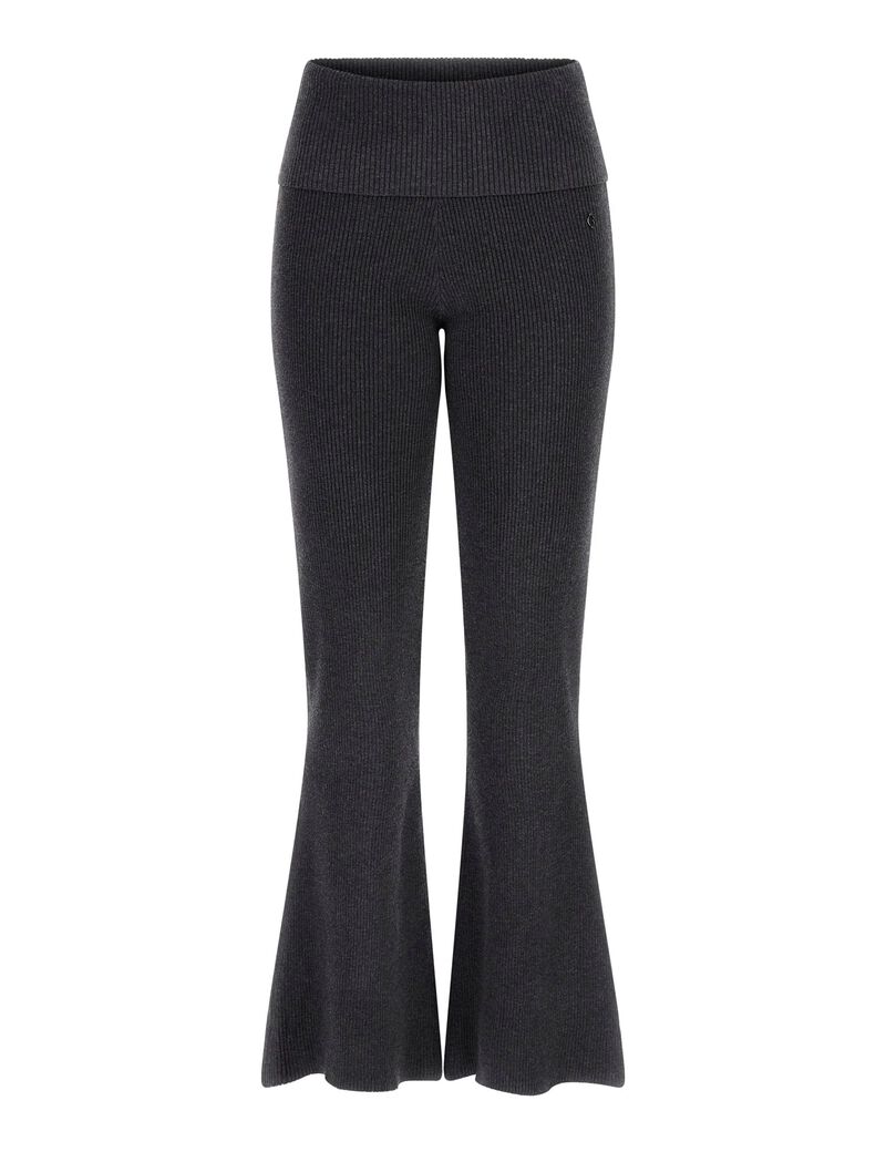 Foldover Rib Flare Nina Pant