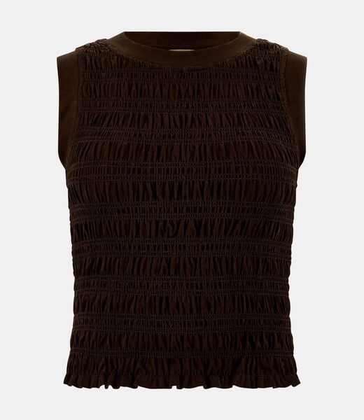 Smocked tank top
