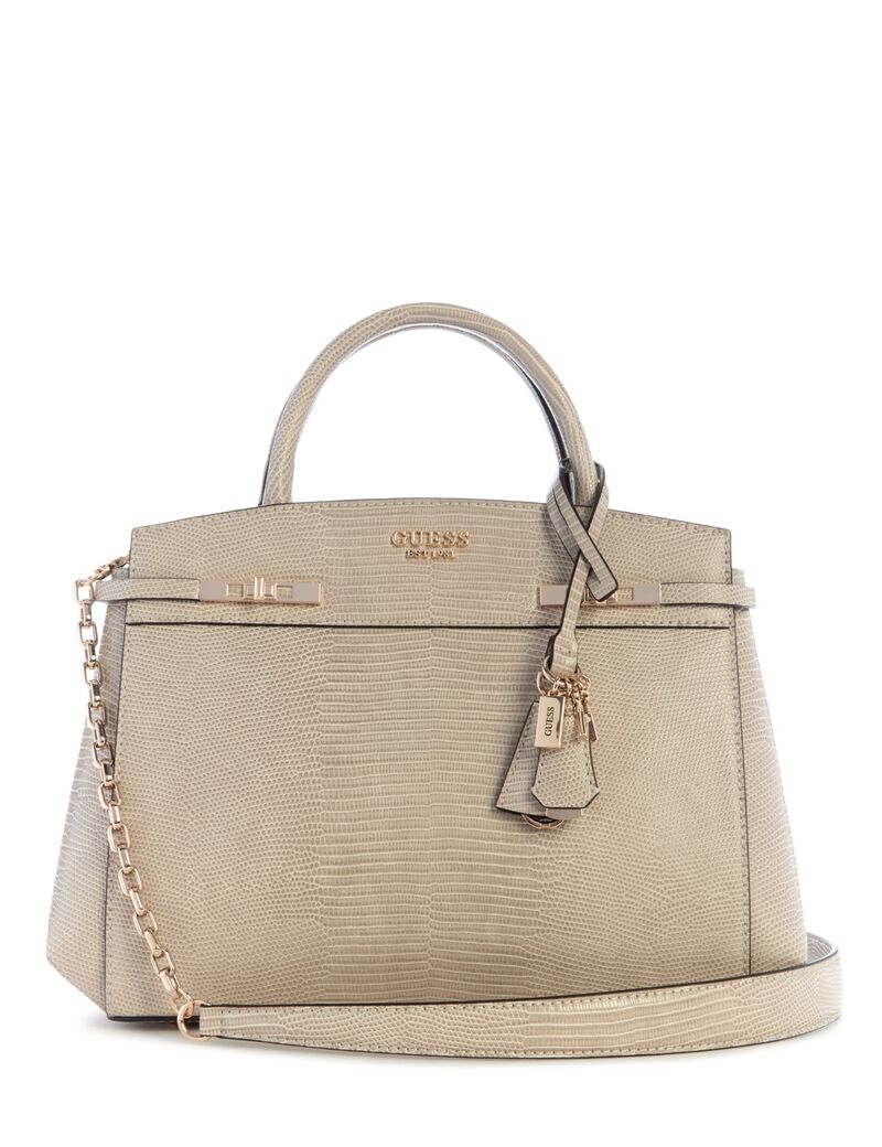 Melinda Animal-Print Handbag