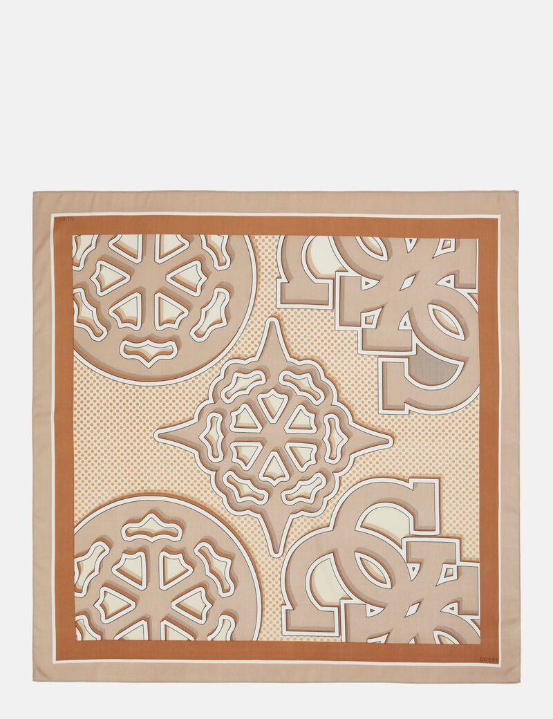 guess 4g peony logo kefiah
