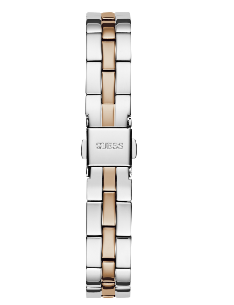 Ladies 2-Tone Rose Gold Tone Analog Watch