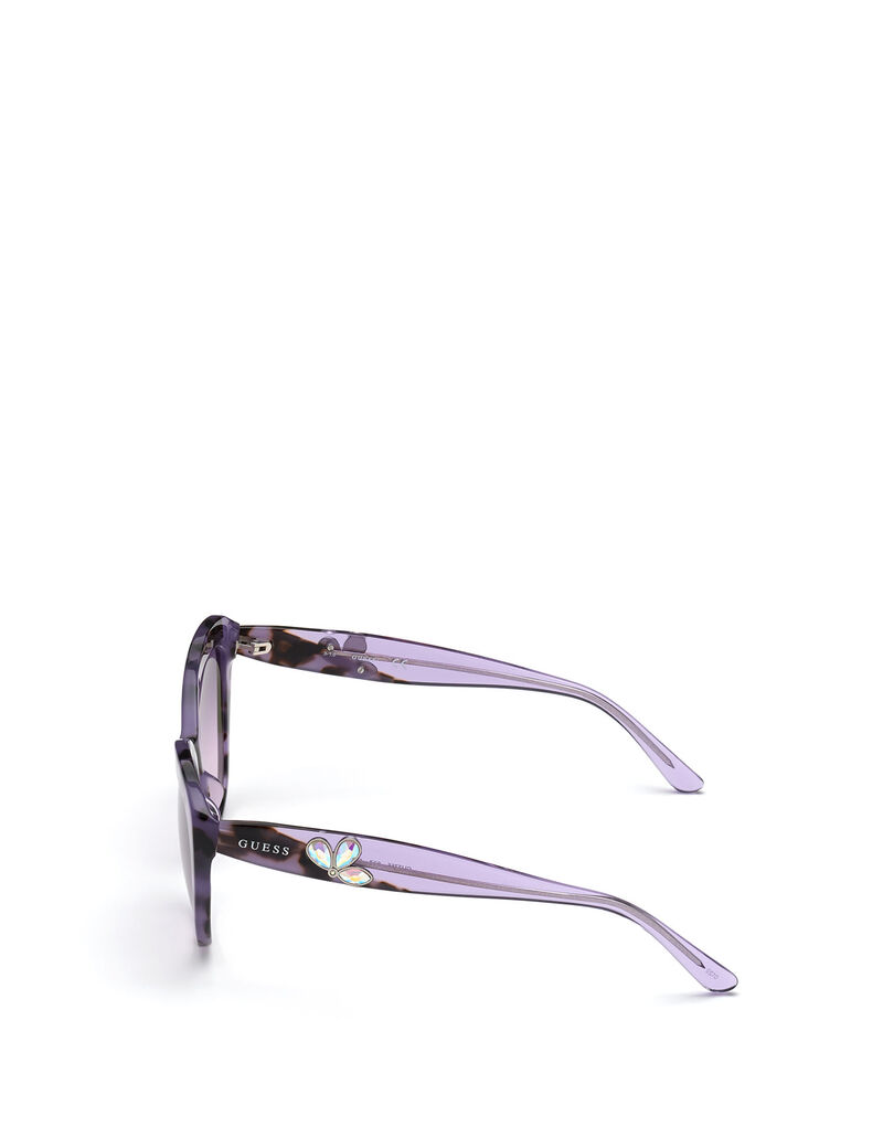 Coloured Cat-Eye Sunglasses