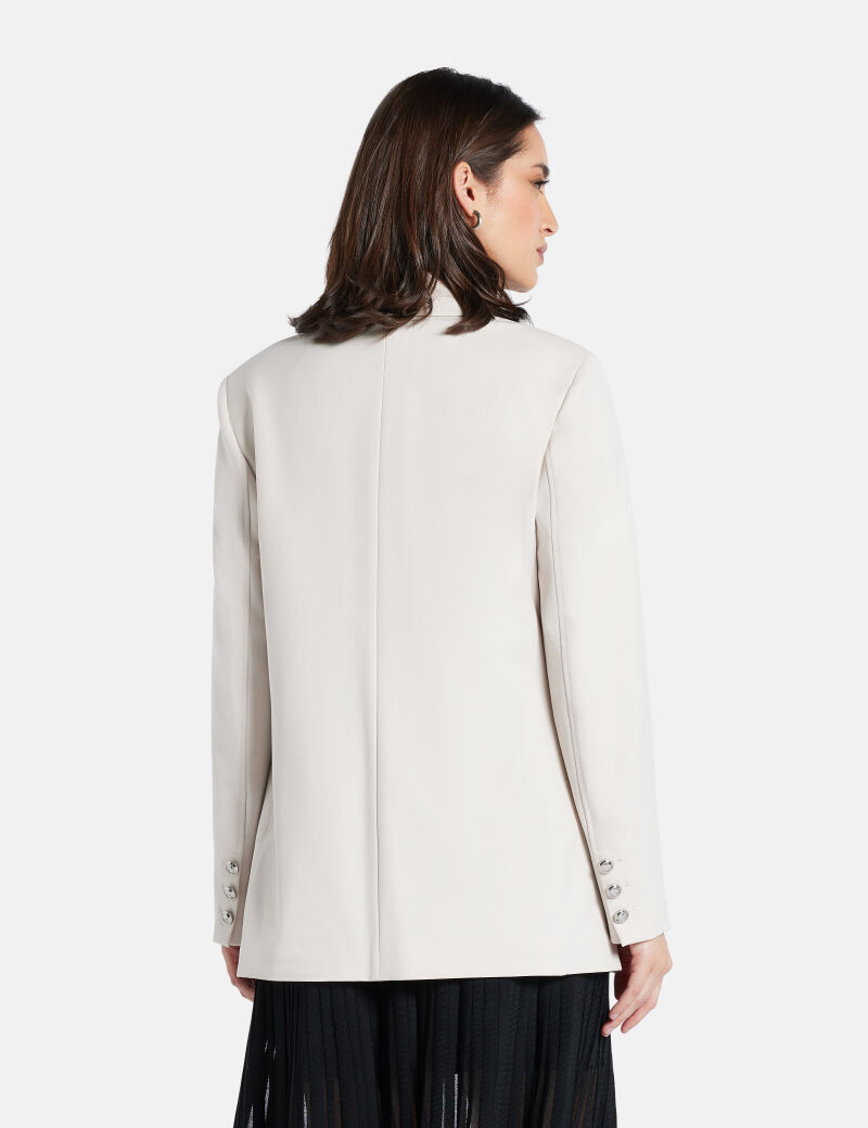Tailored double-breasted blazer