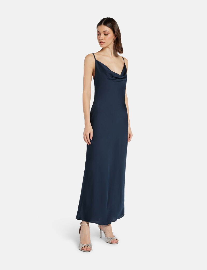 Satin slip dress