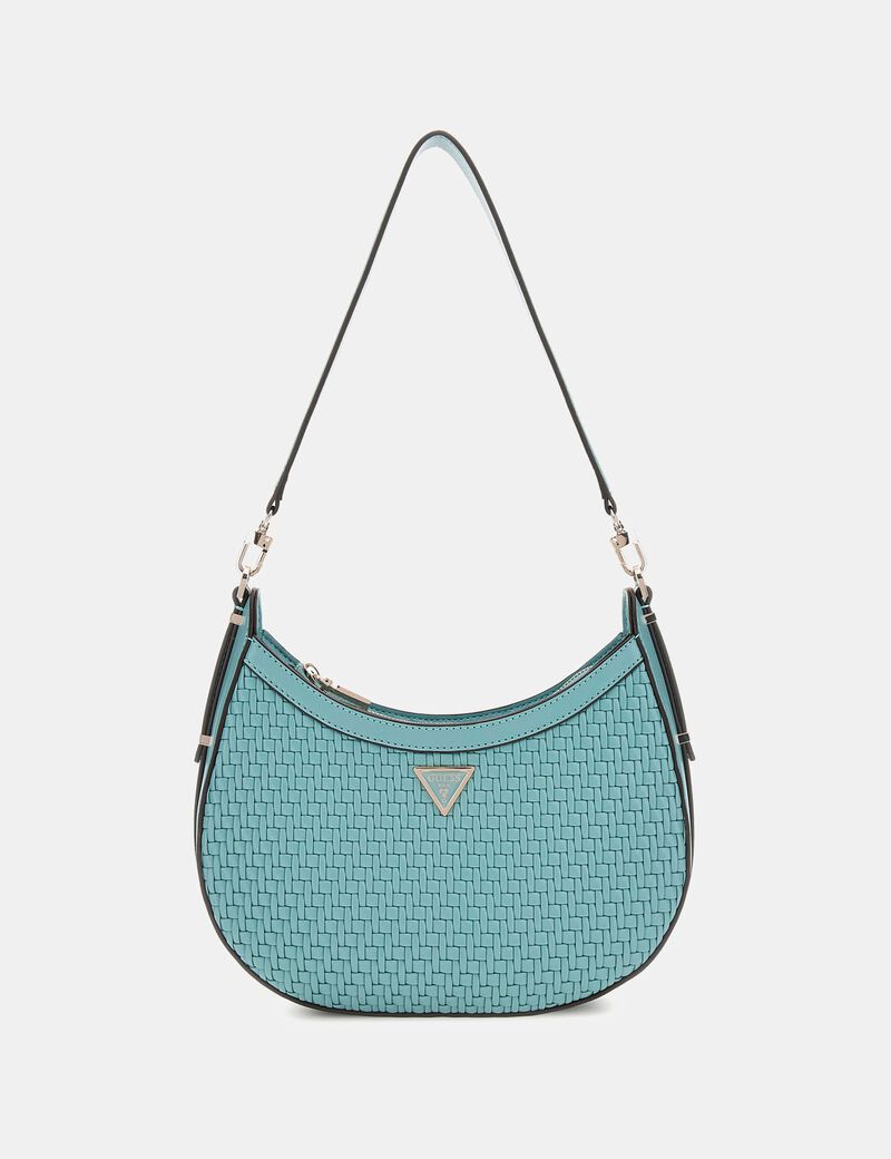 Murielle woven shoulder bag