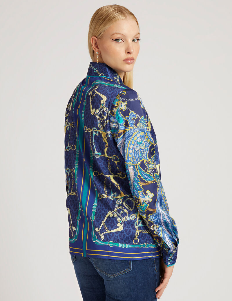 Silk Print Shirt