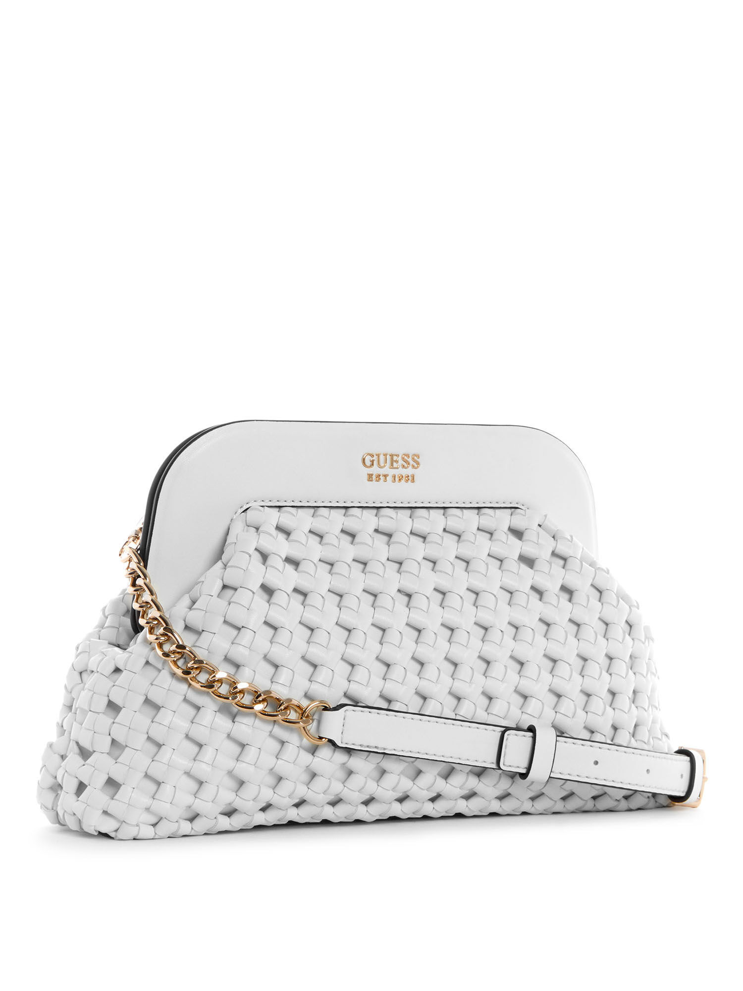 Shop GUESS Online Sicilia Frame Clutch