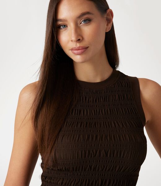 Smocked tank top