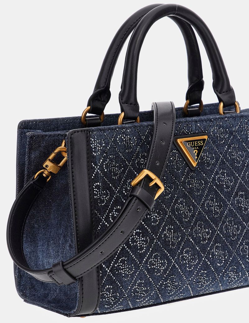 Dili 4G logo rhinestone handbag