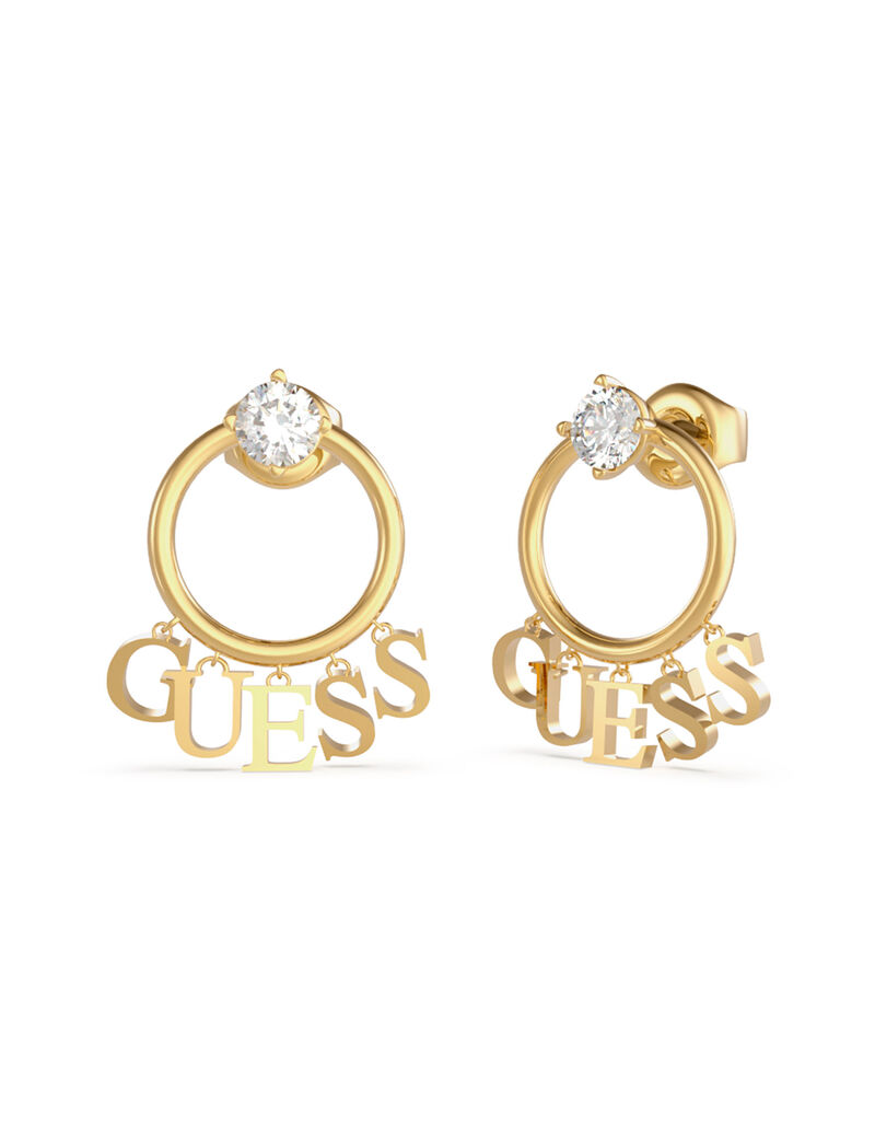 لوجو Guess 25 ملم من الذهب الأصفر