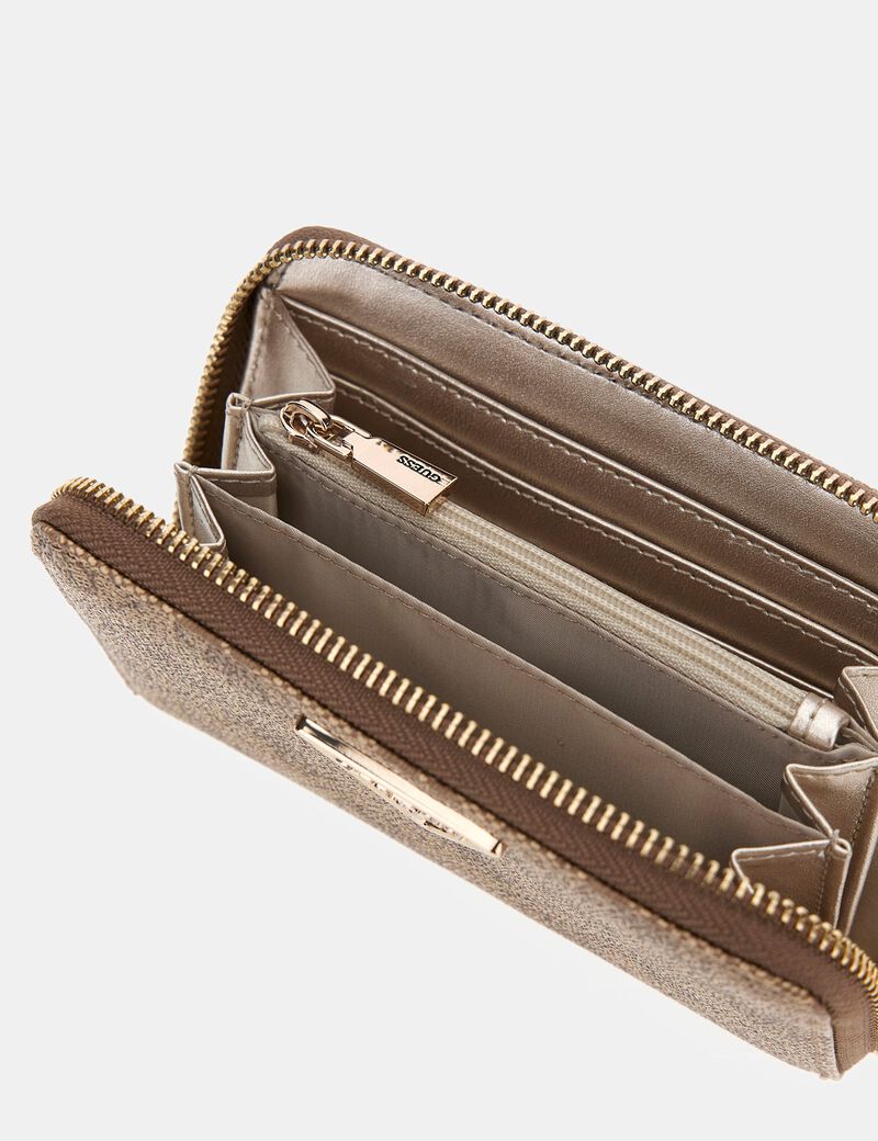 Laurel 4G logo mini wallet