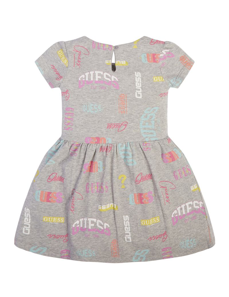 All over zebra print dress