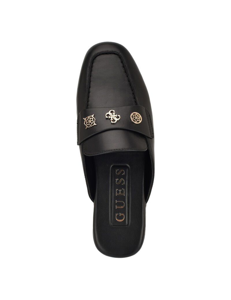 Aydeen Slip-on Backless Loafer Mule Flat