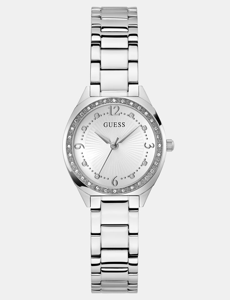 Ladies Silver Tone Analog Watch