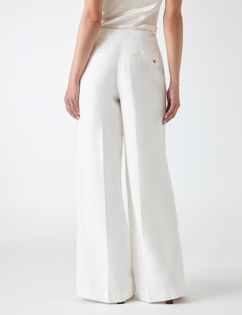 Marciano linen-blend pants