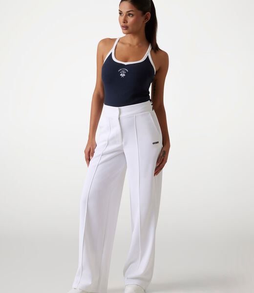 Wide-leg sweatpants