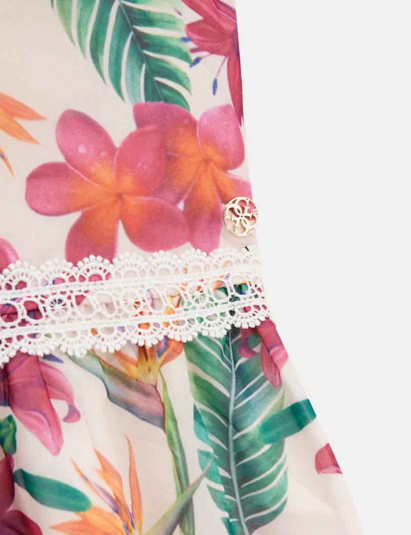 Chiffon midi dress