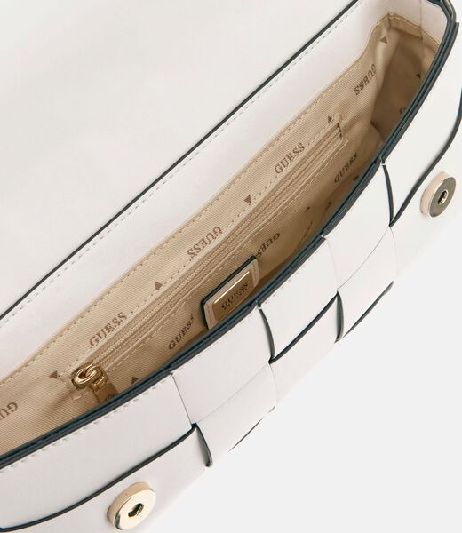 حقيبة كتف مايلي منسوجة