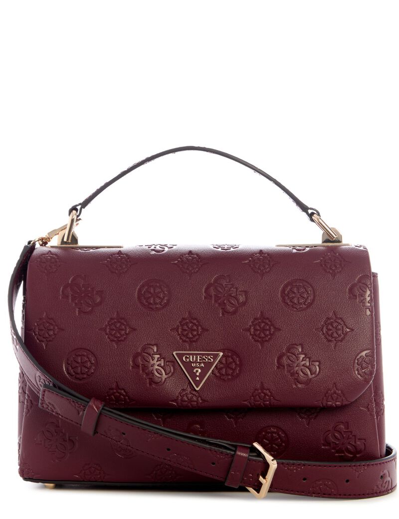 Tisha 4G peony logo handbag