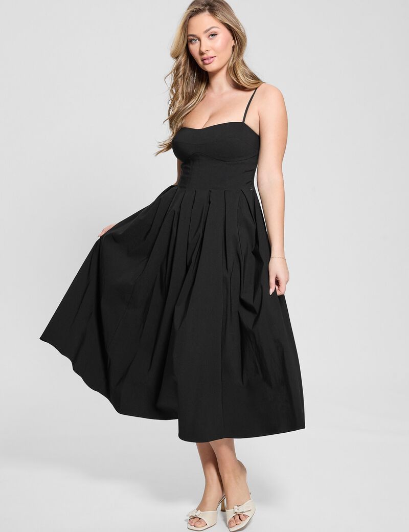 Stretch midi dress
