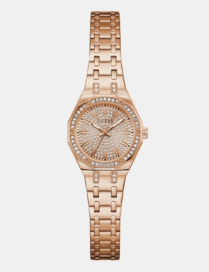 Ladies Rose Gold Tone Analog Watch