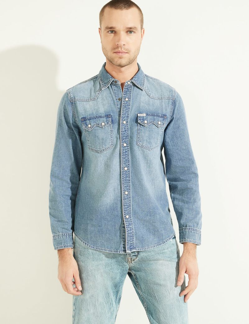 Regular Fit Denim Shirt