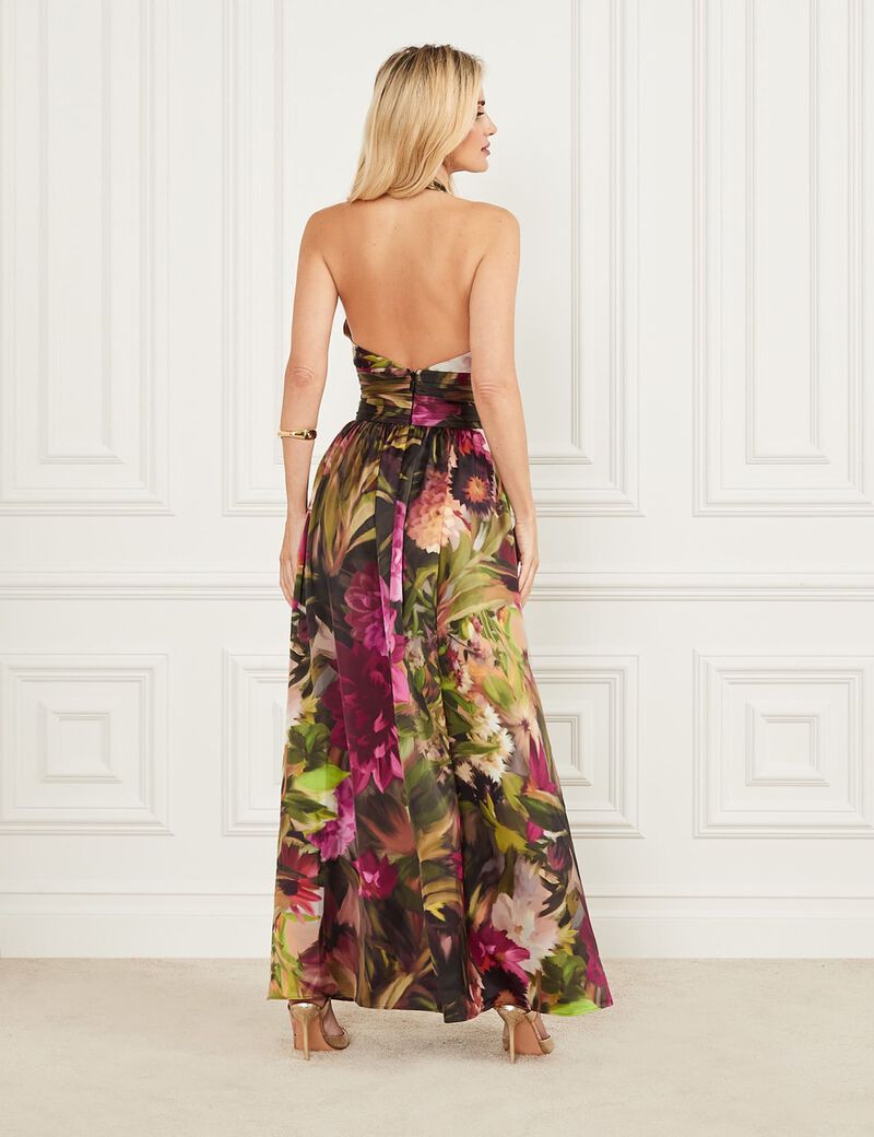 Marciano floral print long dress