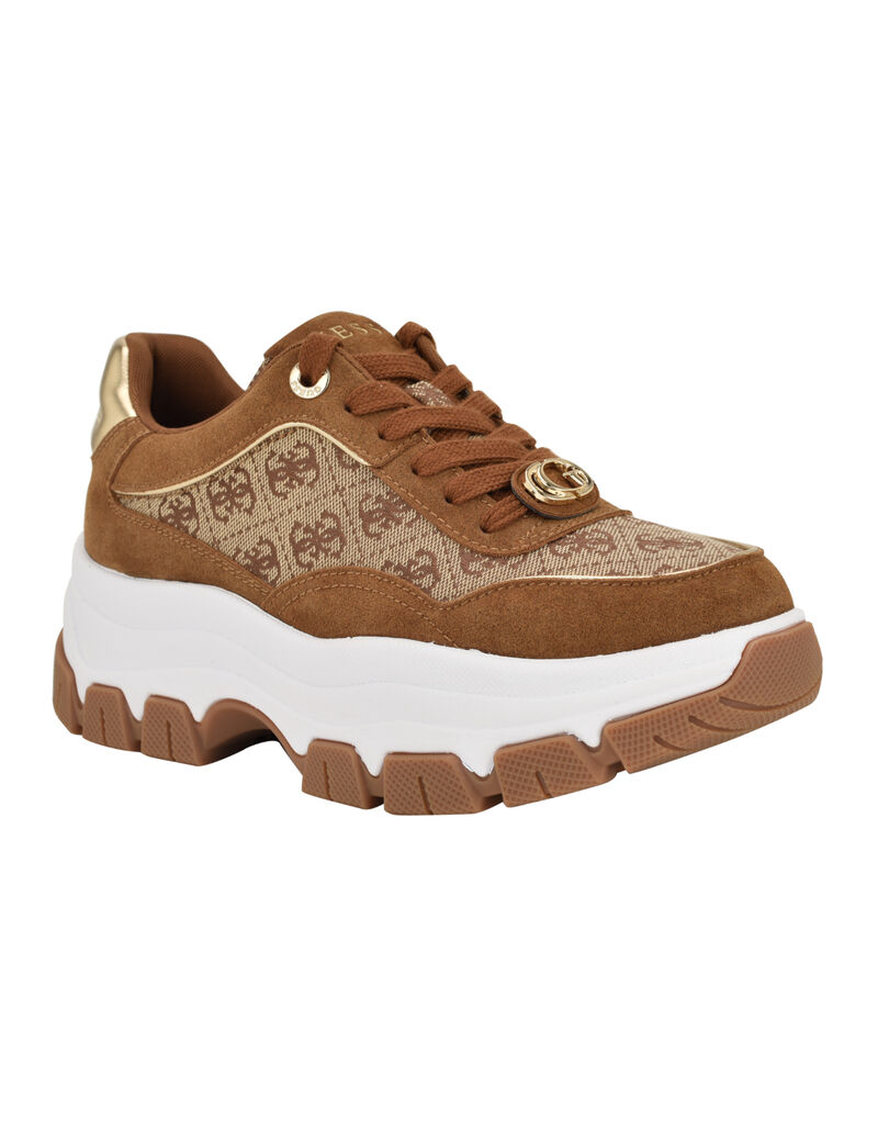 Berrett Quattro G Lace-up Platform Sneakers